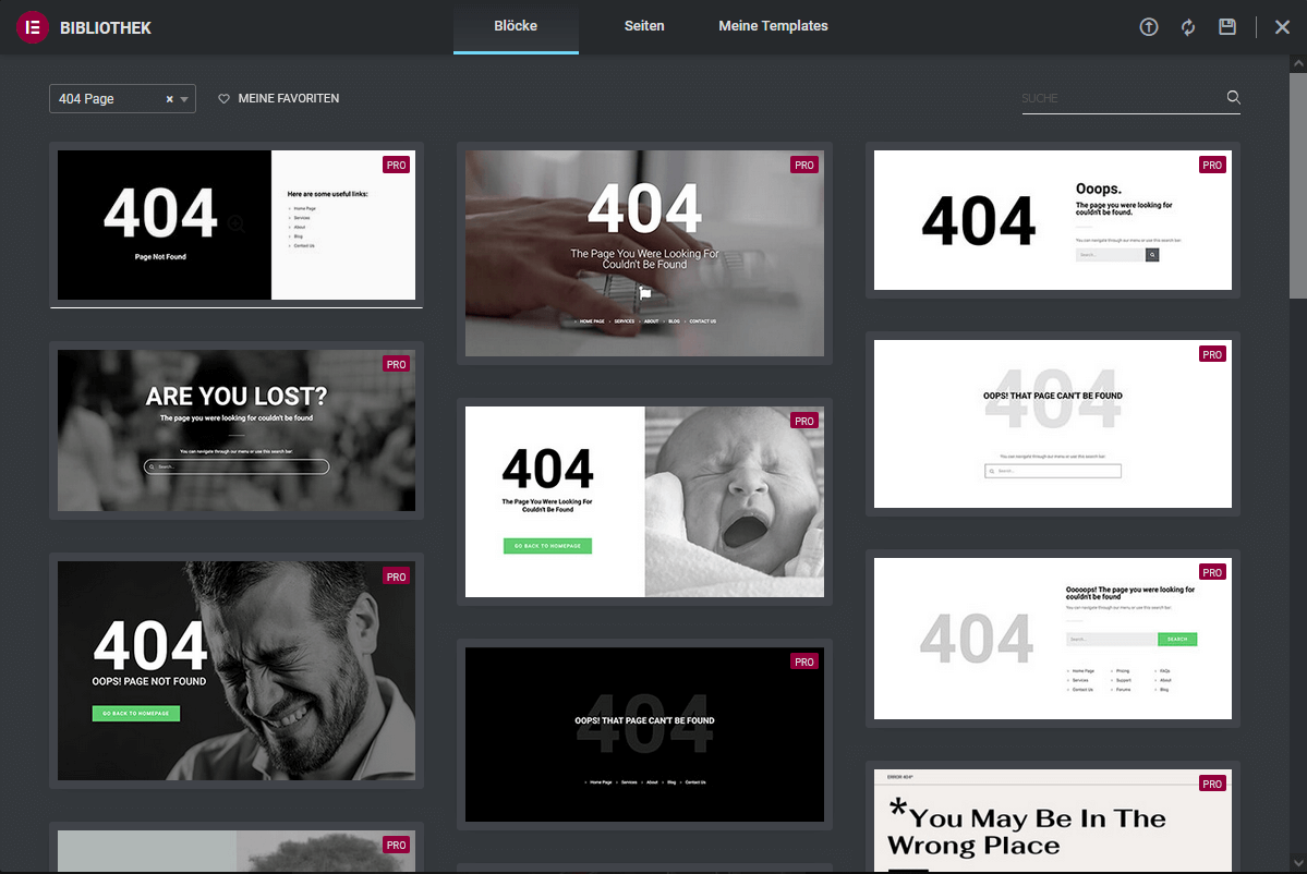 404-templates-auswahl